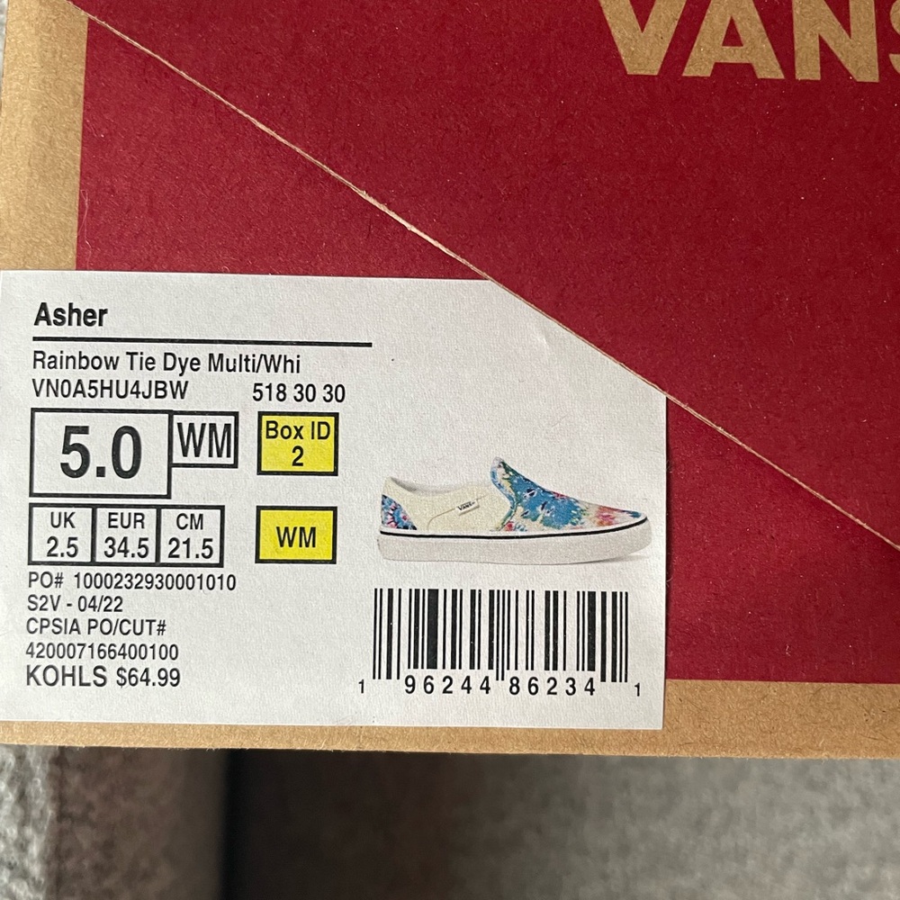 New Women’s Asher Vans